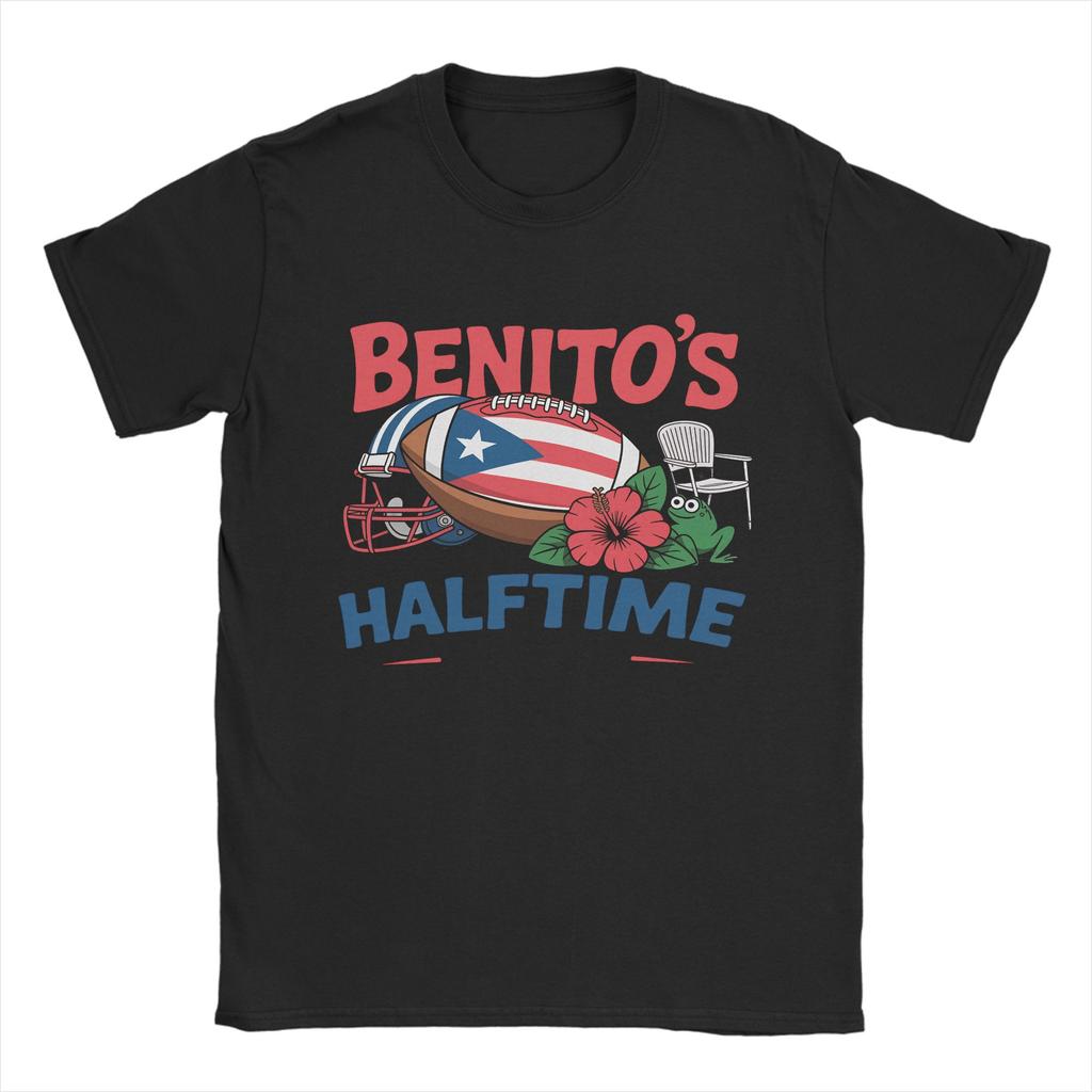 Unisex Women New Arrival Bads Bunnys Benito Bowl Halftime Show Tee T Shirt Cotton Tshirts Clothes