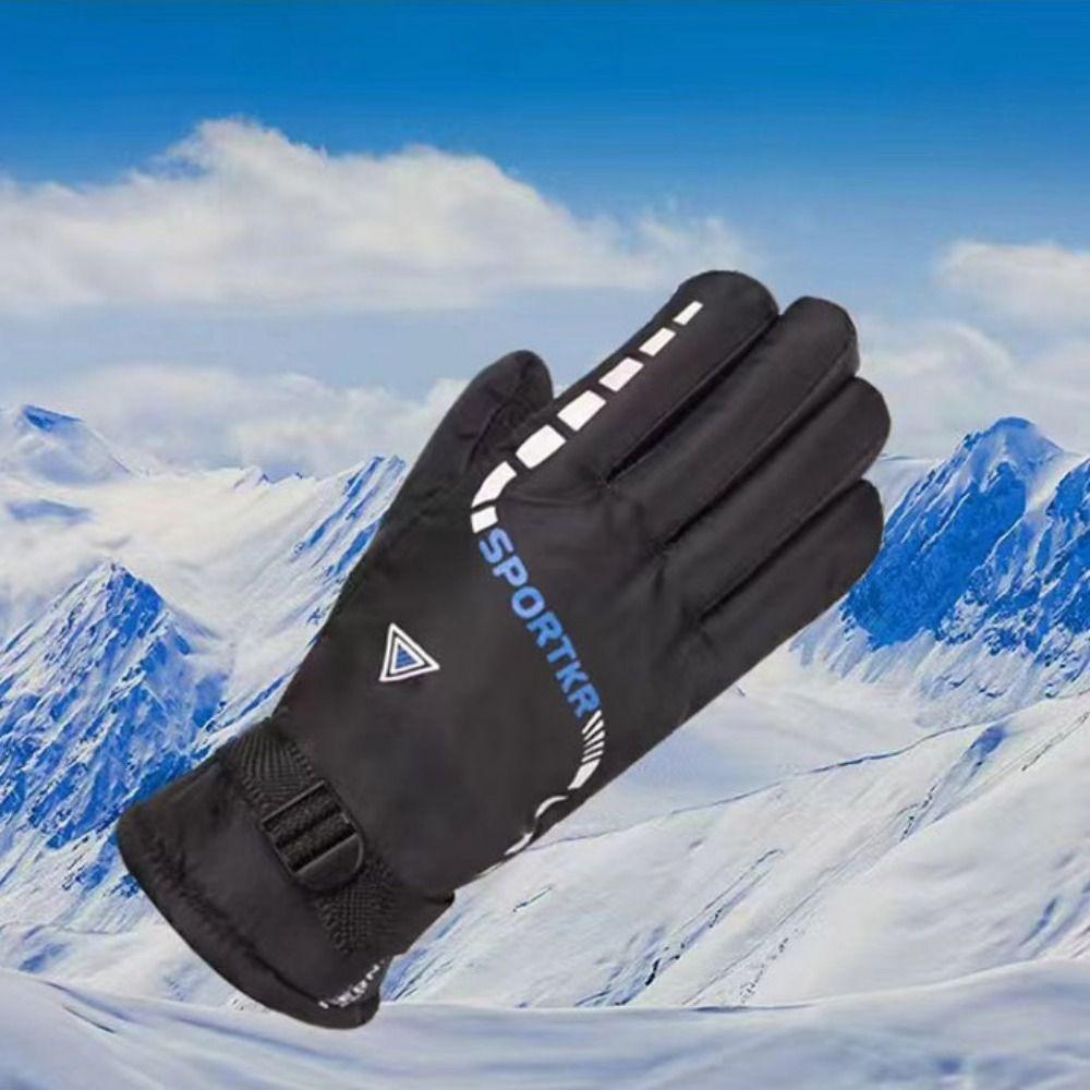 Thickened Cycling Warm Gloves Breathable Bicycle  Gloves  Skiing