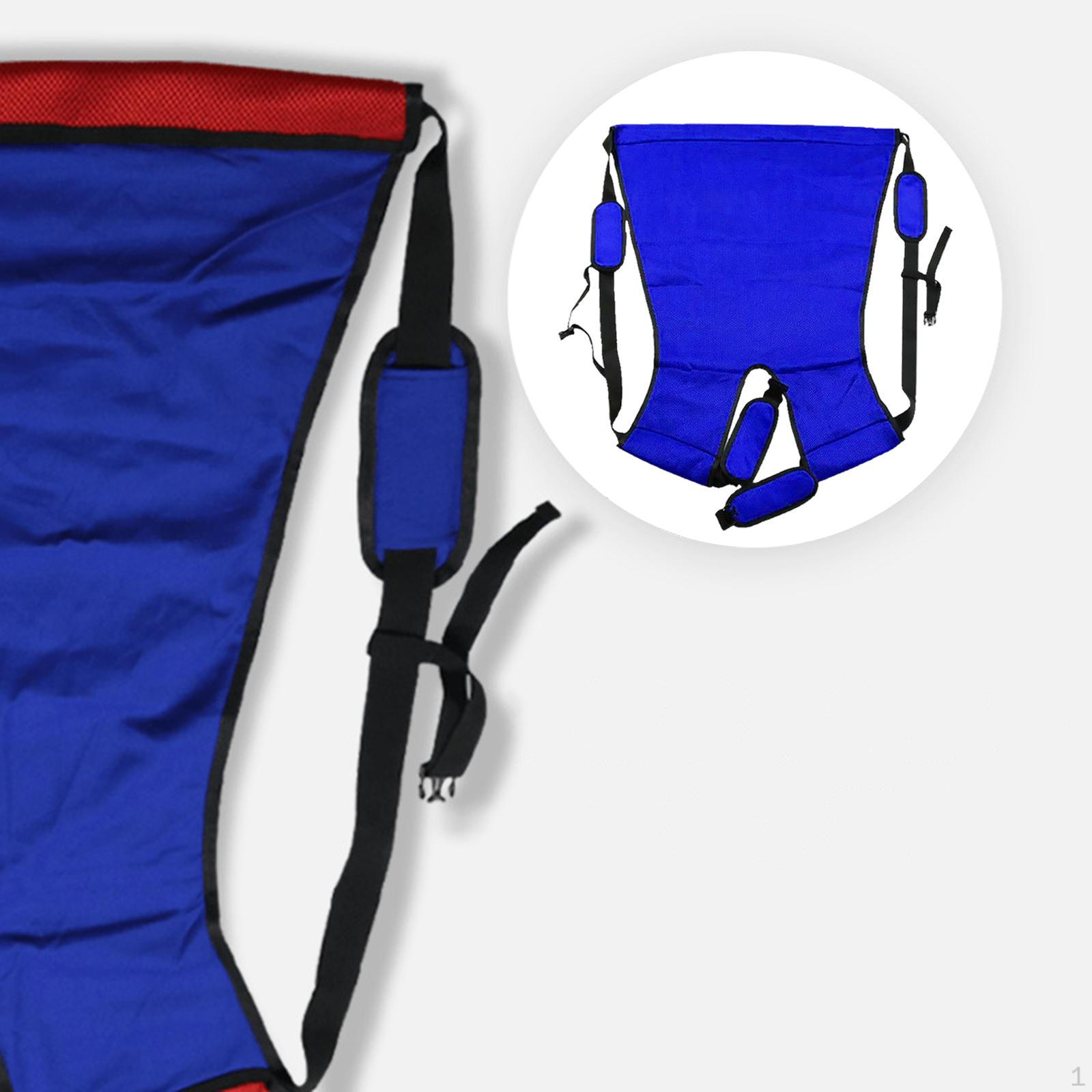 

Assisted Patient Lifting Bed with Breathable Straps for Disabled Adults синій