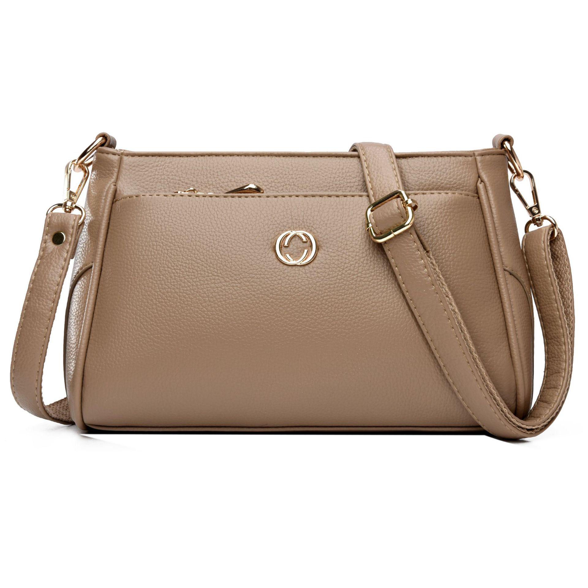 

Stylish and Lightweight Women s PU Crossbody Shoulder Bag, Ideal for Casual Outings хакі
