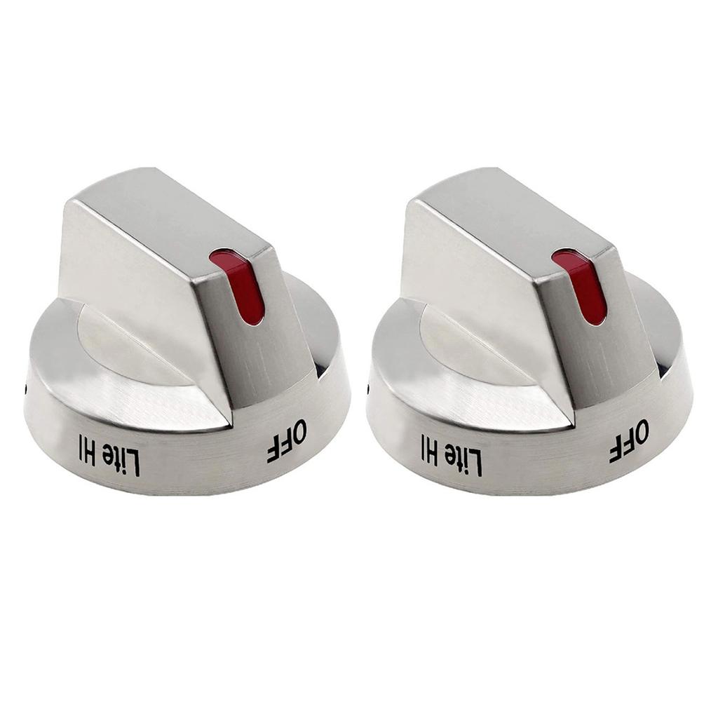 Pack of 2 Practical Cooking Benches Knobs Accessory for Samsungs Electric Ranges Replacement Models NE63T8111SS/AA