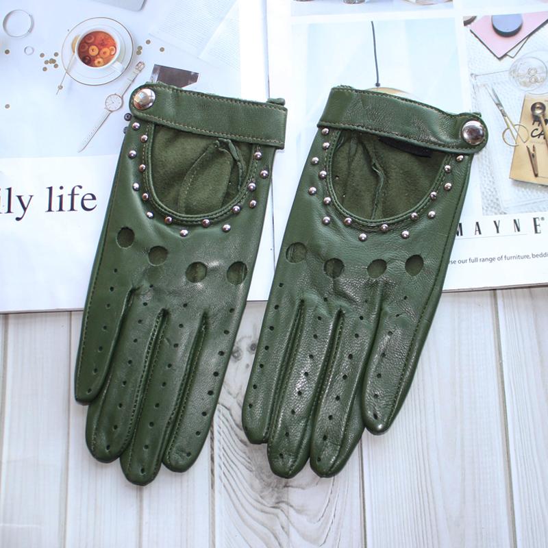 Купить Новые высококачественные женские перчатки из козьей кожи с ...
