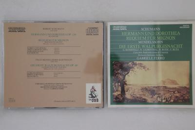 CD GABRIELE FERRO - Schumann Hermann Und Dorothea Requi CDC41 FONIT CETRA Italy Classical Used