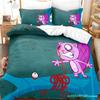Happy Tree Friends Постельное белье Single Twin Full Queen King Size Bed Set Aldult Kid Bedroom Duvetcover Sets Anime