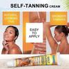 Crème autobronzante Bronzage intensif sans soleil & Gel bronzant pour le corps Gel accélérateur de bronzage brun, Lotion bronzante Lotion de bronzage