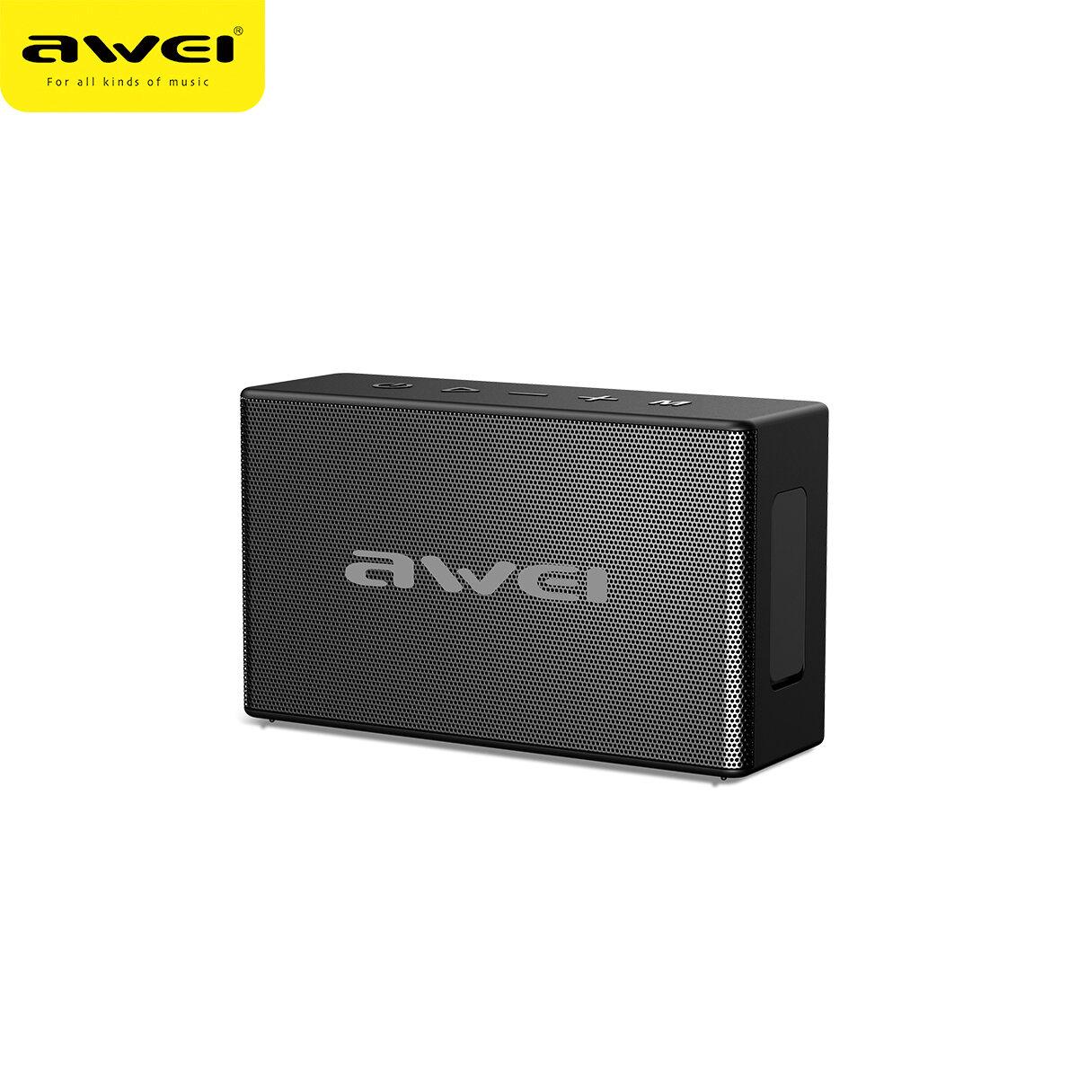 

Awei Y665 Мини Портативный Bluetooth-динамик Беспроводной Водонепроницаемый IPX7 HiFi Стерео Звук Бас Открытый MF AUX Соединение Функция карты Micro SD Динамик чёрный