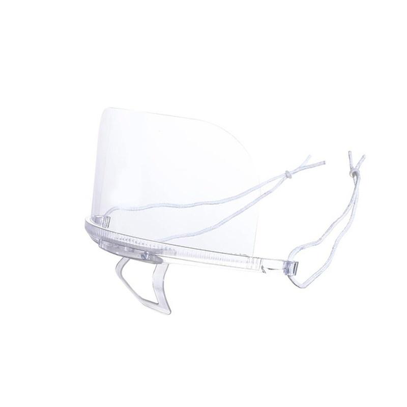 Reusable Transparent Anti-fog Mask Shield Cover Plastic Anti-saliva Mouth Shield Mouth Mask Cover