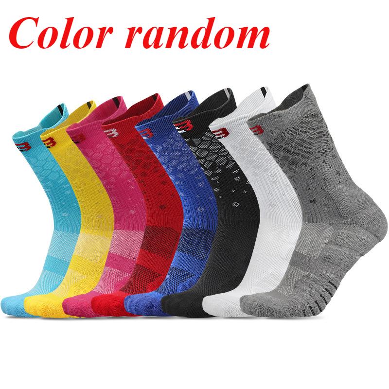 Men Thickened Elite Basketball Socks Cycling Young Cotton Towel Bottom Outdoor Sports Socks Men's Running Socks