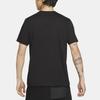 Men's Nike Nsw Tee 1 Food Shrimp Large Logo Printing Sports Short Sleeve Black T-Shirt DD1289-010