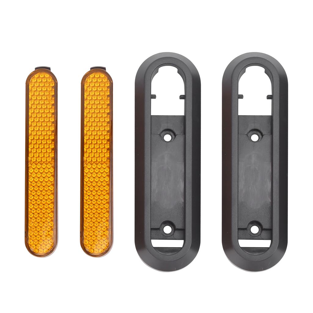 Scooter Rear Wheel Decorative Cover Reflective Strip with Screws for Xiaomi M365 PRO PRO2