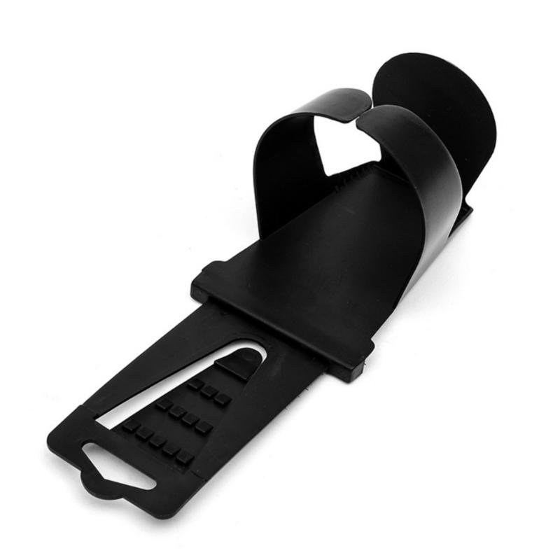 Adjustable Automotive Drink Holder with Streamlined Aesthetic Ergonomic Bottle Stand For Most Vehicles Mounts Securely