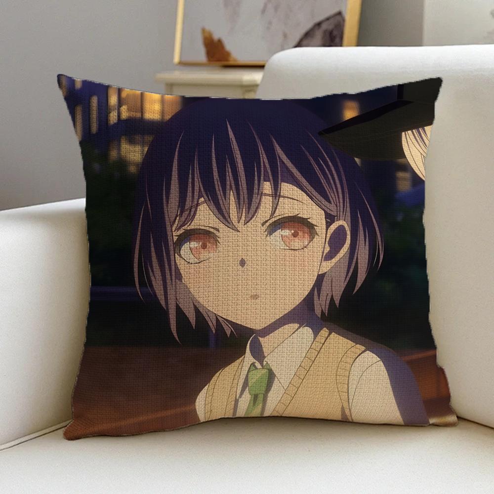 B-Bang Dream! It'S M-Mygo Cushion Cover Natural Linen Pillowcase Set, All-In-One Decor For Sofa, Bedroom & Chair