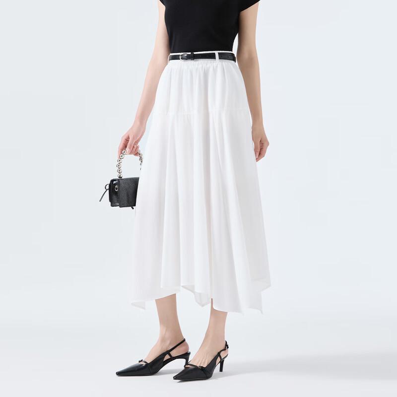 

FivePlus Irregular Hem A-Line Midi Skirt S