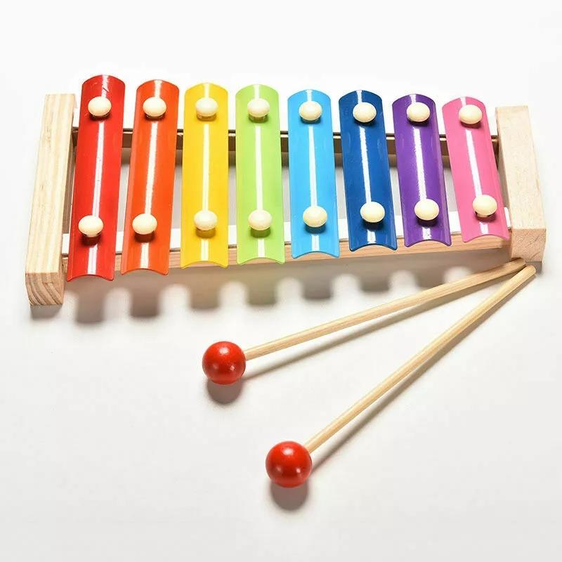 Baby Music Instrument Toy Wooden Xylophone Children Kids Musical Funny Toys For Baby Girls Educational Toys Gifts Baby
