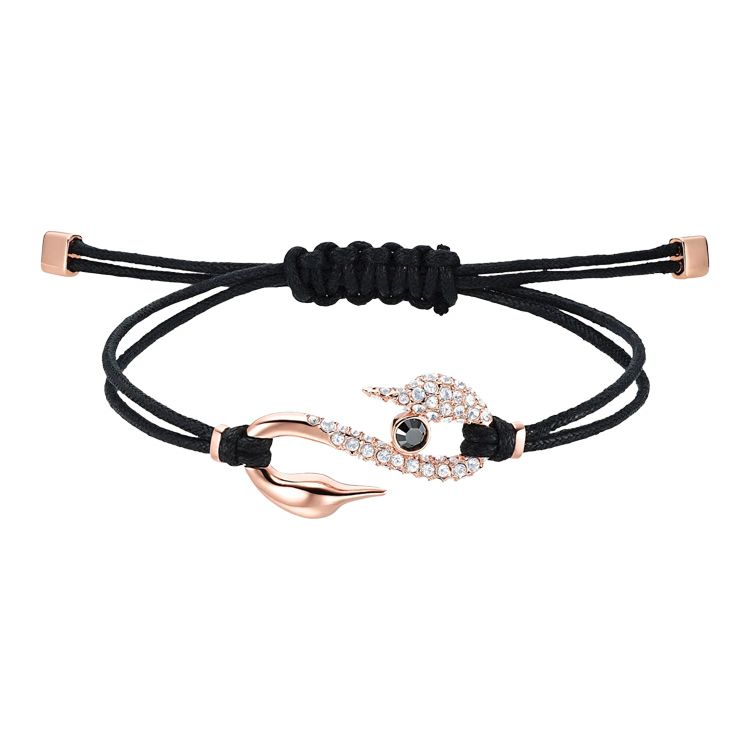 Swarovski Power Collection Classic Swan Bracelet Women bracelet Black 5551812 Box (Random Color)