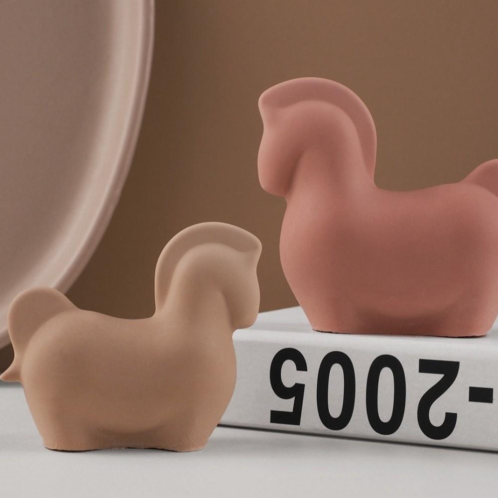 Gypsum Crafting 3D Pony Silicone Mold Cute Reusable Epoxy Resin Mould Handmade Craft DIY Plaster Ornaments Mold Home Decor