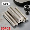6X1MM imans Round Refrigerator magnets for Office Whiteboard Suitable Tools Home Workplace, Etc 6*1