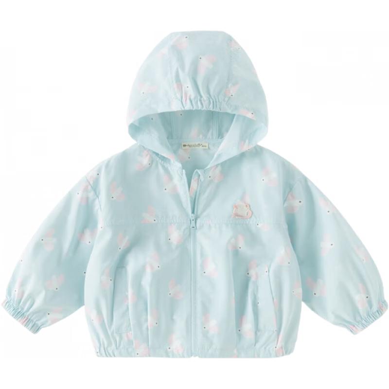 DAVE & BELLA Kids  Lightweight Hooded UPF50+ Sun Protection Jacket 130cm