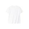 Anta Lifestyle Series Letter Round Neck Loose Short Sleeve T-Shirt Men T-Shirts Snow-White 152428104-1