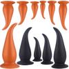 Suction Cup Soft Silicone Large Anal Plug Anal Training Expansion Big Butt Plug Anal Dilator Butt Plug Sex Toy For Men Women Gay