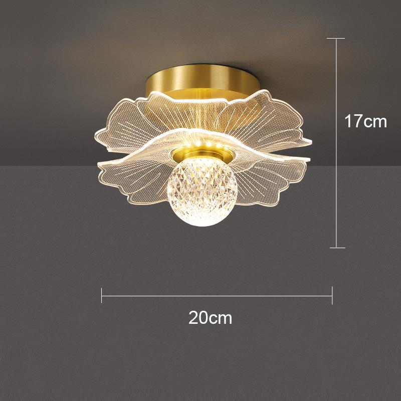 

Скандинавская светодиодная потолочная лампа Внутреннее освещение Домашняя лампа Спальня Прикроватная Гостиная Обеденный стол Коридор Украшение Потолочный светильник Warm light