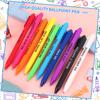 80 Pcs Inspirational Ballpoint Pen Bulk Motivational Quotes Pen Novelty Retractable Stylus Writing Pens Encouraging Black Gel In