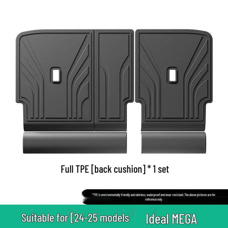 Eco-Friendly TPE Floor Mats for 2024-2025 Li Auto MEGA Car, Vehicle-Specific and Trunk Mats.