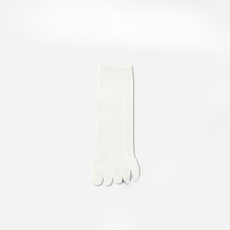 Female Summer Mesh Breathable Sports In The Tube Five Finger Socks