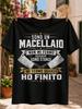 Italian Butcher Work Quote Crossed Cleavers Monochrome and Bold Vintage Type Unisex All Unisex All T-Shirt