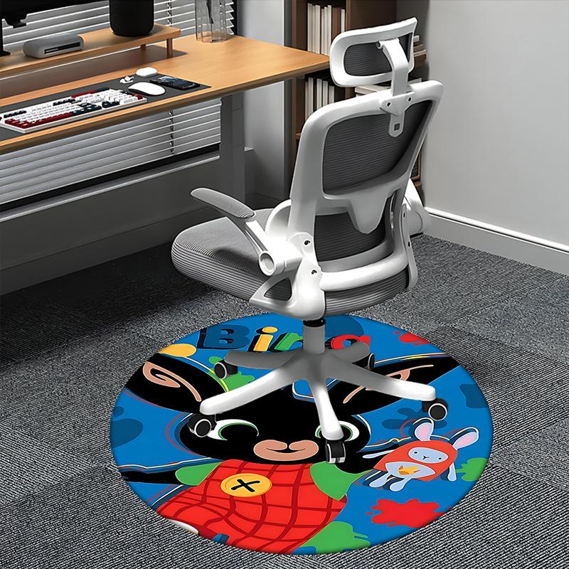 

Bing Bunny Chair Mat - Round Carpet for Home Decor 80cm