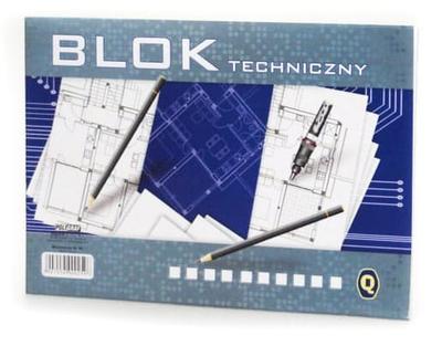 White School Technical Pad A4 10 Sheets