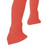 Figure Skating Leg Warmers Knitted Long Decoration Socks with Rhinestone for