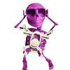 3D Printing Dancing Skull Man Toy Luminous Shaking Head Sand Carving Gears Spring Up Toys for Children Gift Party Accessories