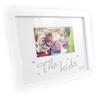 [I0384] - White 'The Kids' Photo Frame