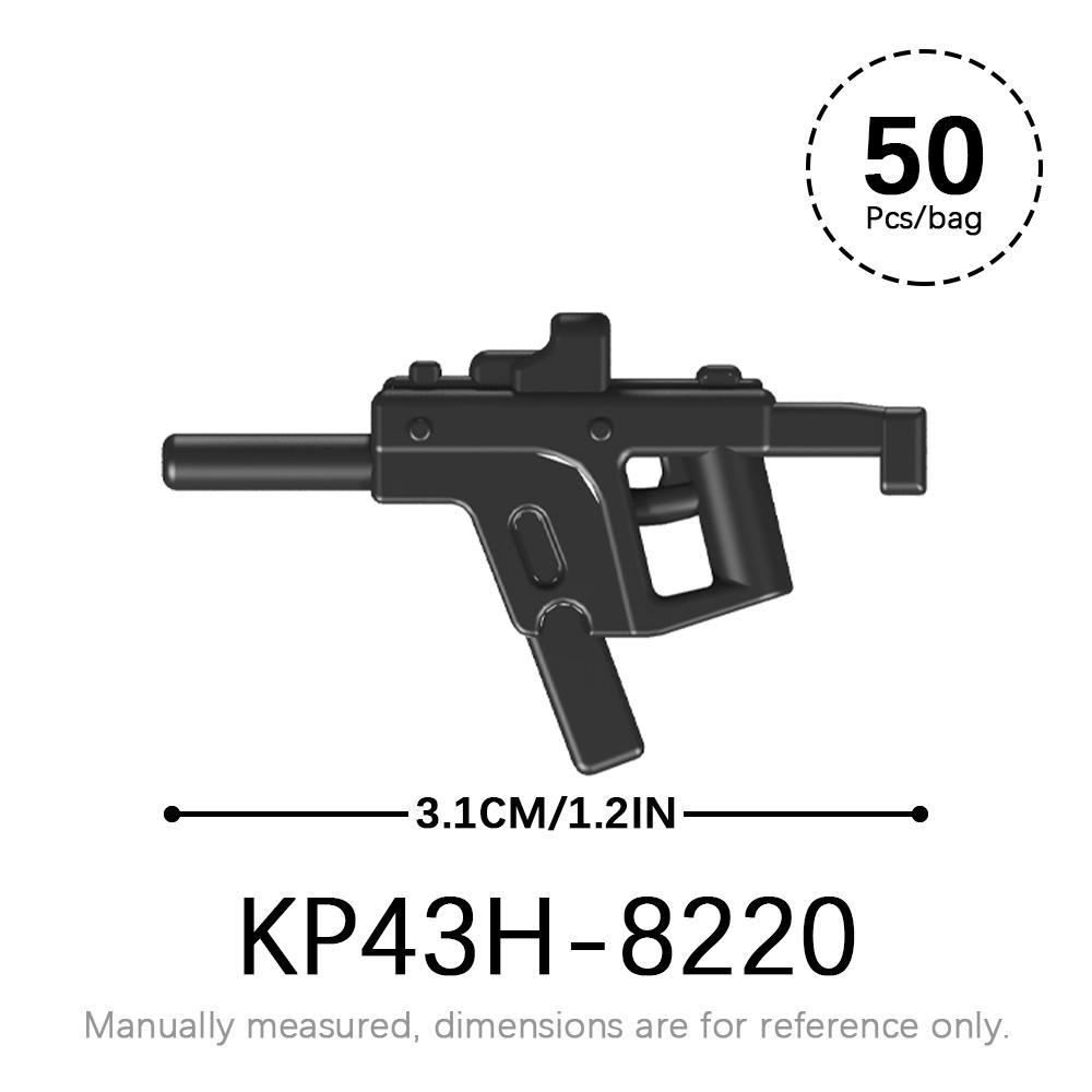 50pcs/lot Military Weapons Set SWAT WW2 Action Figures Parts MOC Bricks Star WW2 Corps Gun Accessories Building Blocks Kids Toys