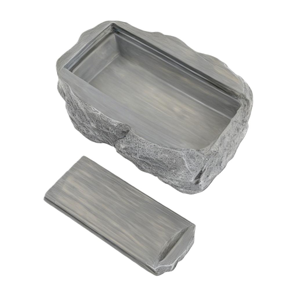 Hide A Key Outside in Rock Waterproof Resin Hidden Key Box Looks & Feels Like Real Stone for Outdoor Garden Or Yard Geocaching