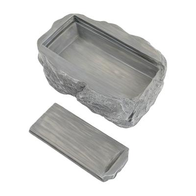 Hide A Key Outside In Rock Large Size Resin Hidden Key Box Looks & Feels Like Real Stone for Outdoor Garden Or Yard Geocaching