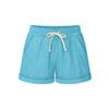 Plus Size Casual Women Summer Solid Color Drawstring Shorts Loose Hot Pants