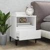 Maison Exclusive - Tables de chevet 2 pcs Blanc 40x35x50 cm
