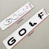 3D ABS Logo G-O-L-F Emblem Letters Badge Car Rear Trunk Sticker For G-ol-f 4 5 6 7 8 MK4 MK5 MK6 MK7 MK8 Accessories
