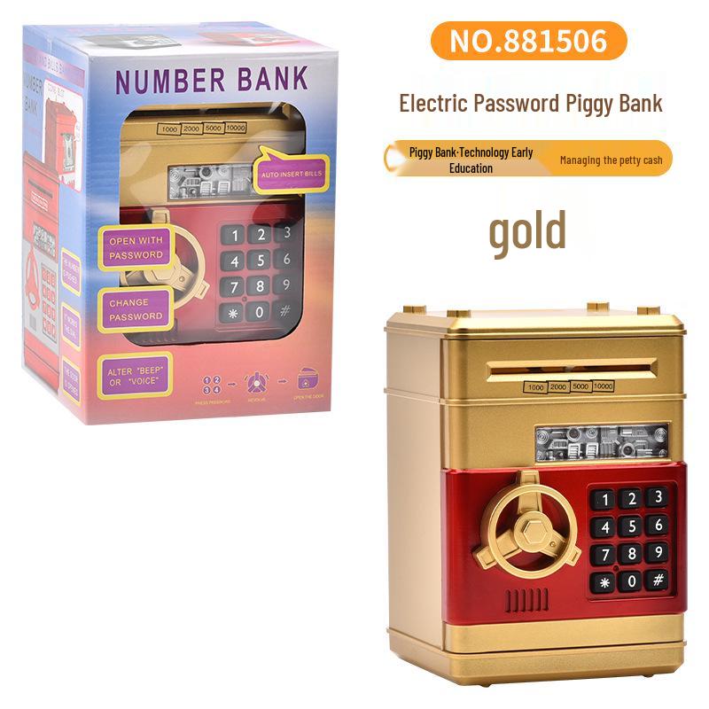 Children's Fun Electric ATM Piggy Bank with Combination Lock