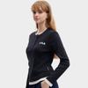 Fila Tennis Henley Long Fashionable T-Shirt Women Tops A11W633208FNV