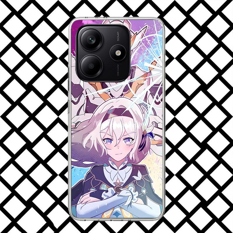 Honkai Star Rail Firefly Phone Case for Xiaomi Redmi Note 15 14 14S 13 12 12S 11 Pro Plus 11E 11T 11S 10S 5G Soft Cover Fundas R