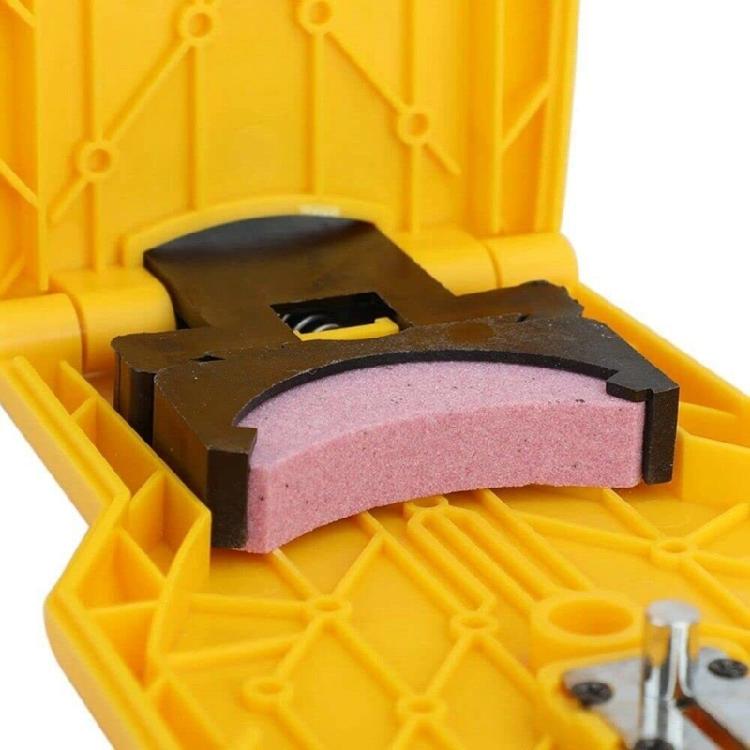 Sharpens Sawing Chain Sharpening Tool Portable Chainsaw Teeth Sharpener For Guide Chain Sharpness Mount Fast Grinding
