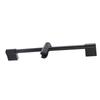 Shower Slide Bar Round Metal Handheld Shower Sliding Bar with   Shower Head Holder for Bathroom 40cm