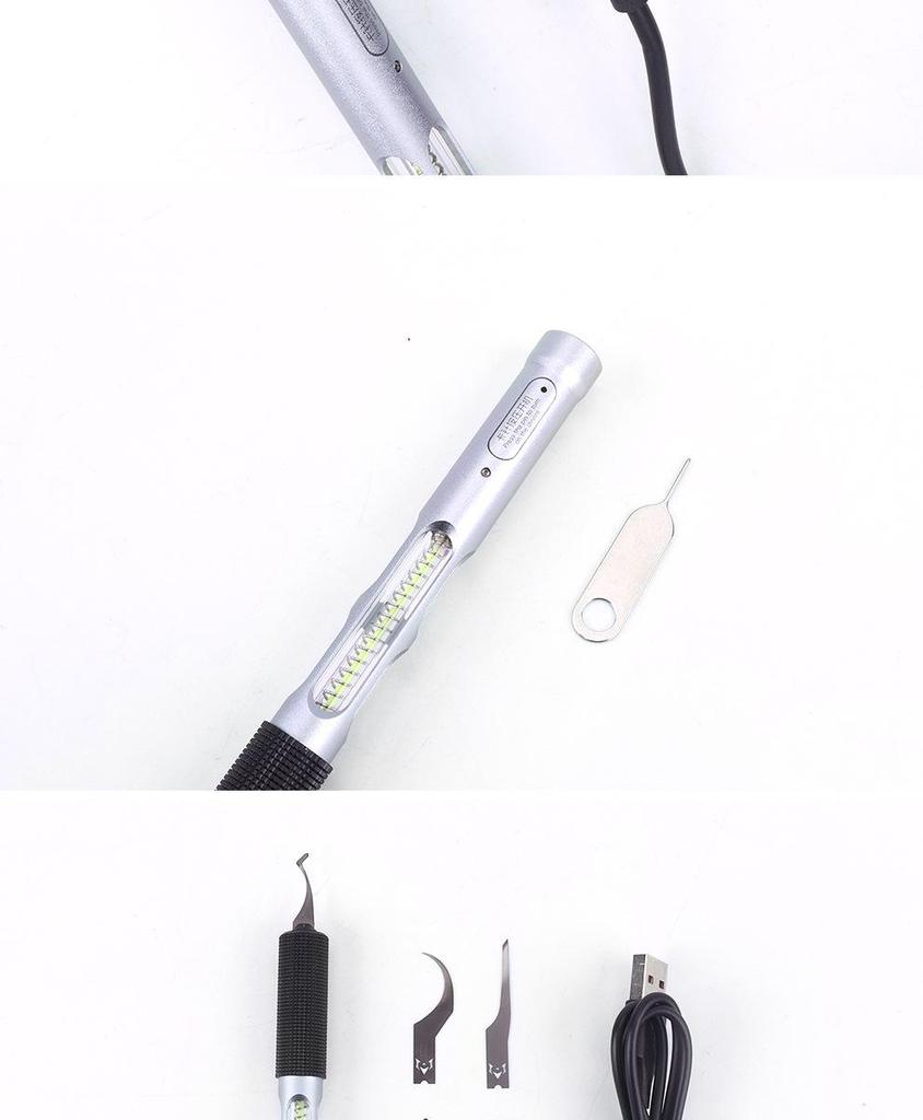 Mobile Phone Repair Tool: LED Handle CPU Pry Blade for Motherboard Disassembly
