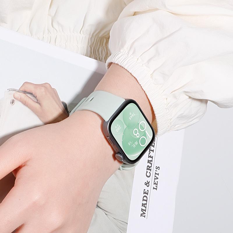 Kompatibel mit der Huawei Fit4 Uhr, mikrotexturiertes Silikonarmband, gleicher Stil wie das originale HUAWEI FIT3 Armband.