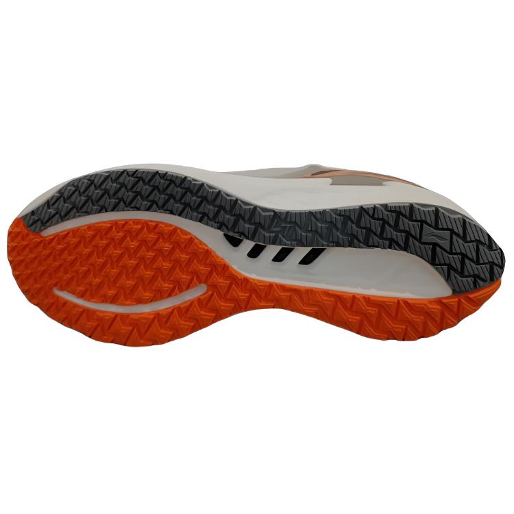 New LiNing Cushioning, Wear Resistant Low Top Running Shoes Men's Gray ARMT029-4