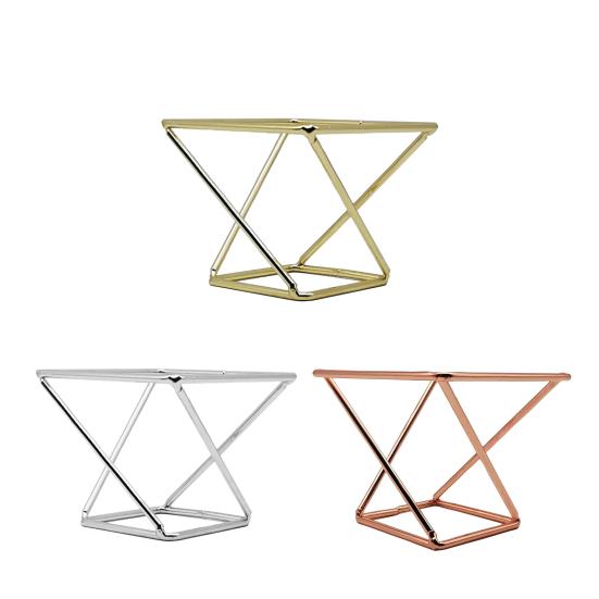 Storage Rack Makeup Organizer 3-Layer Iron Stand with Airflow Design Beauty Sponges Powder Puffs Brushes Non-Slip Base Sponge Holder