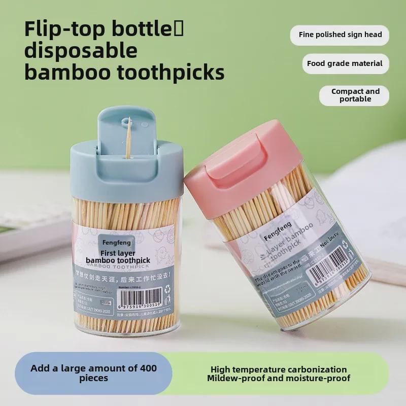Premium Double-Headed Disposable Toothpicks for Home, Restaurants, and Hotels